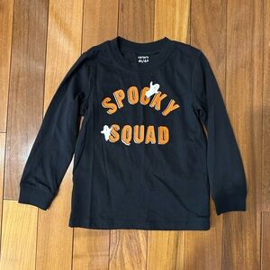 Carter's Black and Orange 'Spooky Squad' Long Sleeve Tee